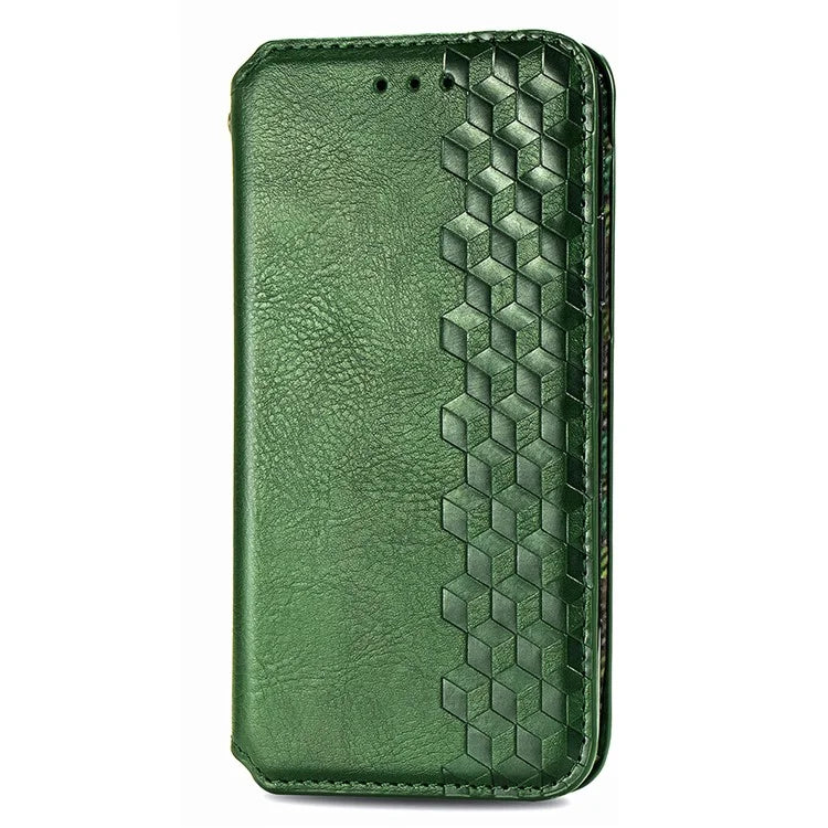 For Xiaomi Redmi 13C 4G / Poco C65 4G Case Drop-proof Rhombus Pattern Wallet Phone Cover
