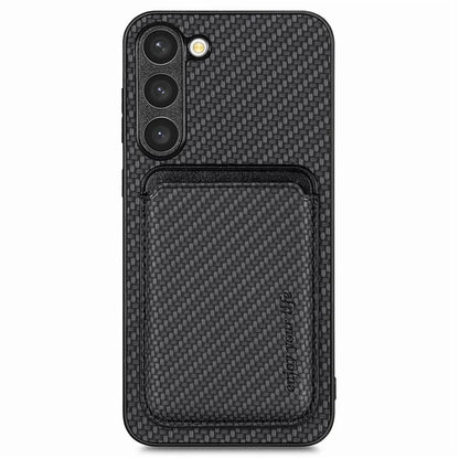 For Samsung Galaxy S23 Case Anti-fall PU+PC+TPU Shell with Magnetic Card Slots