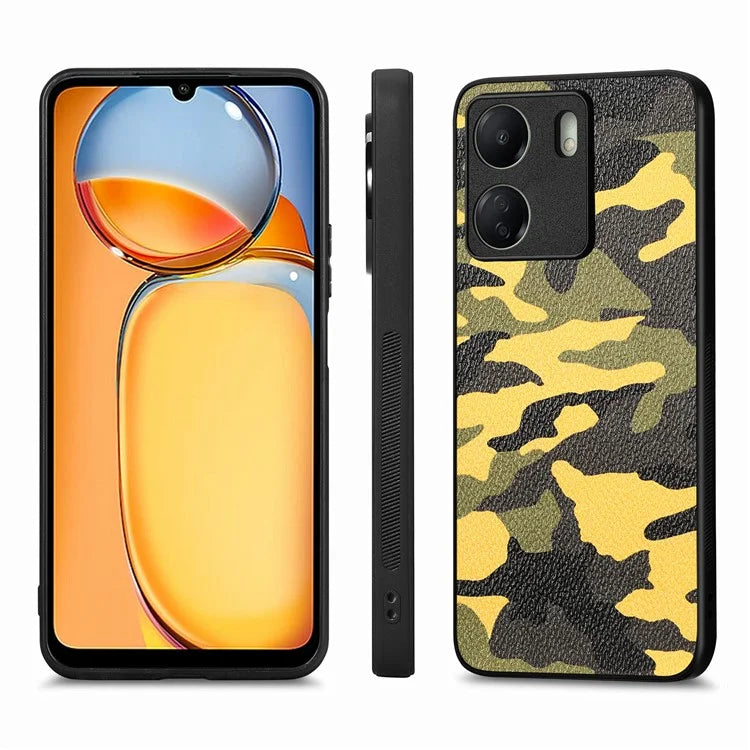 For Xiaomi Redmi 13C 4G / Poco C65 4G Cell Phone Case Camouflage Drop-proof Cover with Precise Lens Cutout