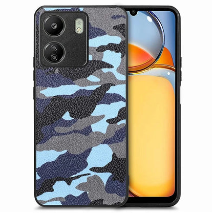 For Xiaomi Redmi 13C 4G / Poco C65 4G Cell Phone Case Camouflage Drop-proof Cover with Precise Lens Cutout