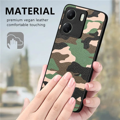 For Xiaomi Redmi 13C 4G / Poco C65 4G Cell Phone Case Camouflage Drop-proof Cover with Precise Lens Cutout