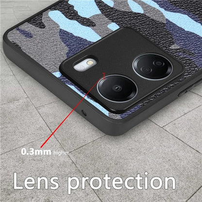 For Xiaomi Redmi 13C 4G / Poco C65 4G Cell Phone Case Camouflage Drop-proof Cover with Precise Lens Cutout