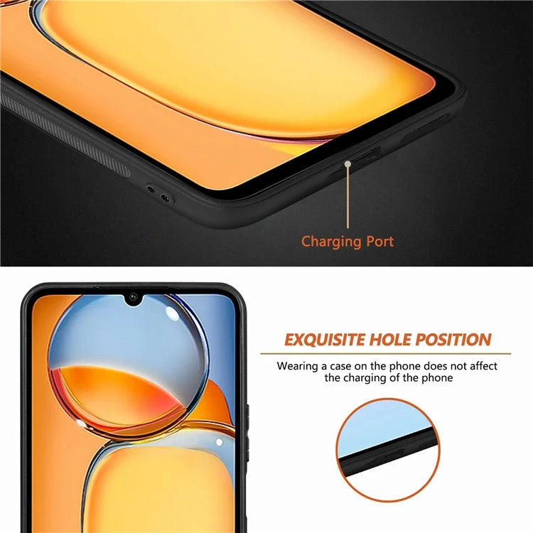 For Xiaomi Redmi 13C 4G / Poco C65 4G Cell Phone Case Camouflage Drop-proof Cover with Precise Lens Cutout