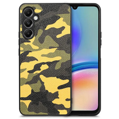 For Samsung Galaxy A05s 4G Case PU Leather+PC+TPU Lens Protection Phone Cover
