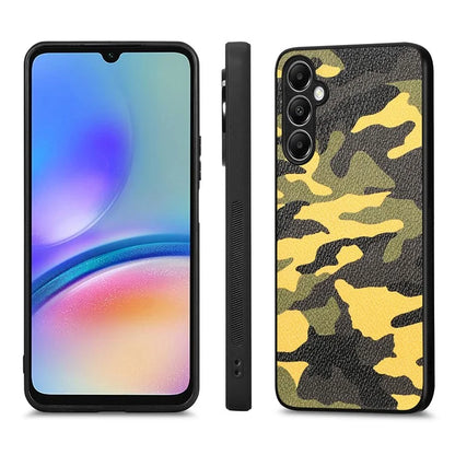 For Samsung Galaxy A05s 4G Case PU Leather+PC+TPU Lens Protection Phone Cover