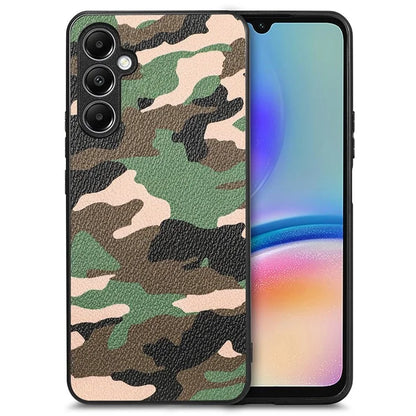 For Samsung Galaxy A05s 4G Case PU Leather+PC+TPU Lens Protection Phone Cover