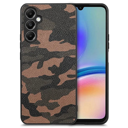 For Samsung Galaxy A05s 4G Case PU Leather+PC+TPU Lens Protection Phone Cover