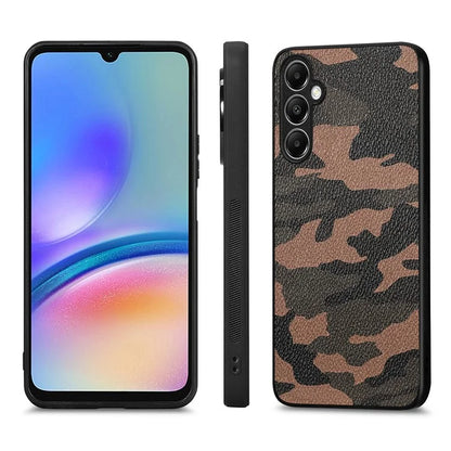 For Samsung Galaxy A05s 4G Case PU Leather+PC+TPU Lens Protection Phone Cover