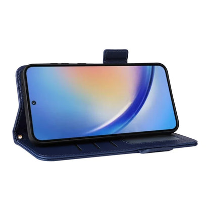For Samsung Galaxy A35 5G Lychee Texture Leather Case with Wallet Card Slots