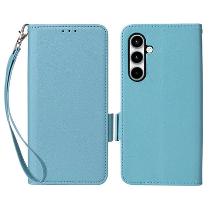 For Samsung Galaxy A35 5G Lychee Texture Leather Case with Wallet Card Slots