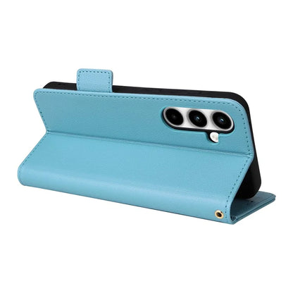 For Samsung Galaxy A35 5G Lychee Texture Leather Case with Wallet Card Slots