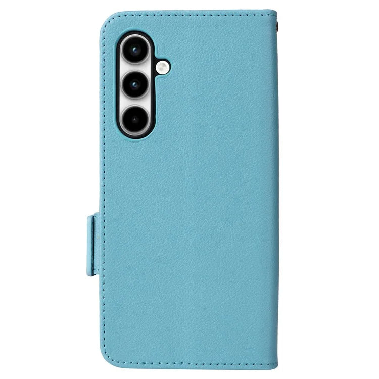 For Samsung Galaxy A35 5G Lychee Texture Leather Case with Wallet Card Slots