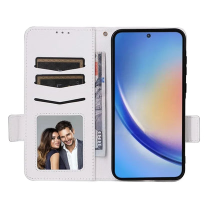For Samsung Galaxy A35 5G Lychee Texture Leather Case with Wallet Card Slots