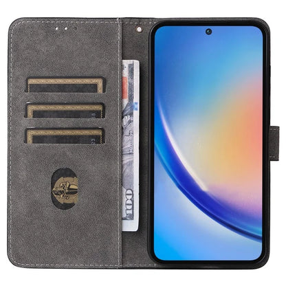 For Samsung Galaxy A35 5G Leather Wallet Case RFID Blocking Phone Cover
