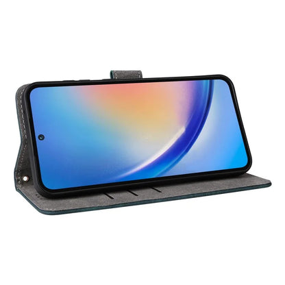 For Samsung Galaxy A35 5G Leather Wallet Case RFID Blocking Phone Cover