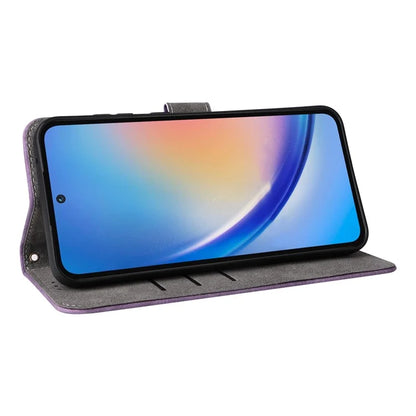 For Samsung Galaxy A35 5G Leather Wallet Case RFID Blocking Phone Cover