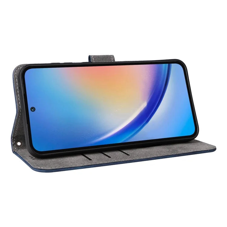 For Samsung Galaxy A35 5G Leather Wallet Case RFID Blocking Phone Cover