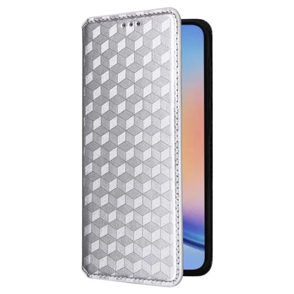 For Samsung Galaxy A35 5G Phone Wallet Leather Case Rhombus Imprinted