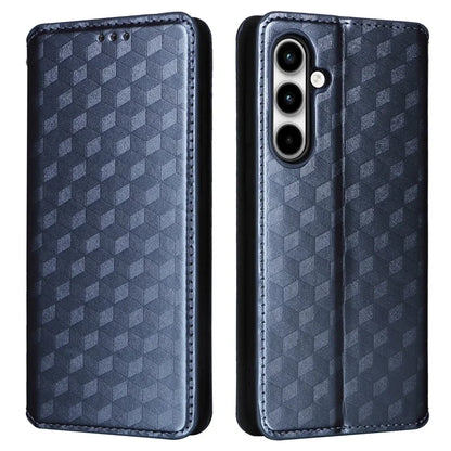 For Samsung Galaxy A35 5G Phone Wallet Leather Case Rhombus Imprinted