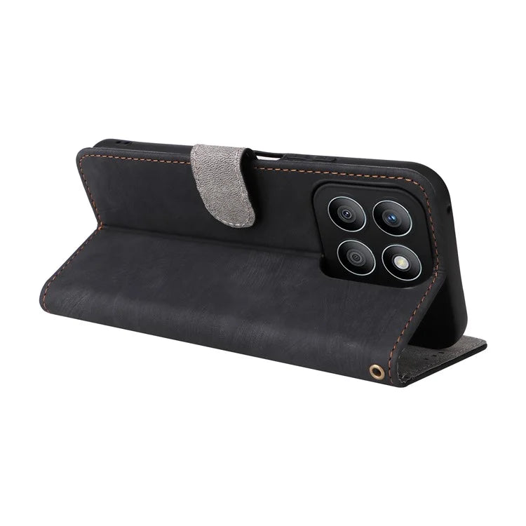 For Honor X8b 4G Wallet Case RFID Blocking Leather Phone Cover