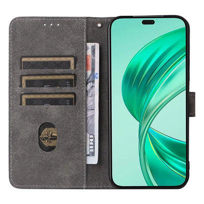 For Honor X8b 4G Wallet Case RFID Blocking Leather Phone Cover