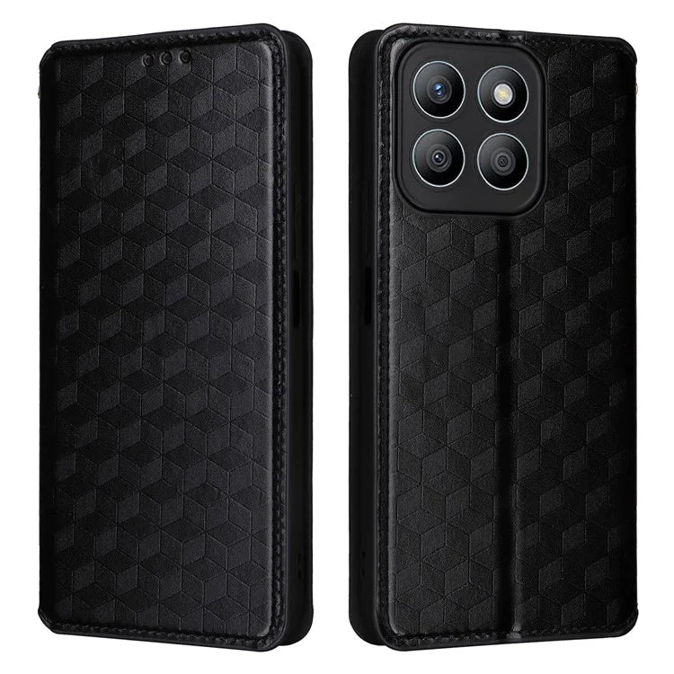 For Honor X8b 4G Wallet Case Magnetic Closing Leather Phone Cover