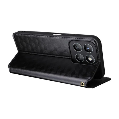 For Honor X8b 4G Wallet Case Magnetic Closing Leather Phone Cover