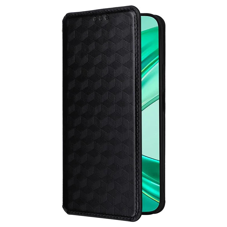 For Honor X8b 4G Wallet Case Magnetic Closing Leather Phone Cover