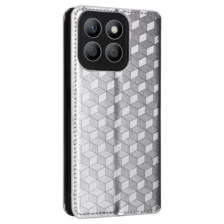 For Honor X8b 4G Wallet Case Magnetic Closing Leather Phone Cover