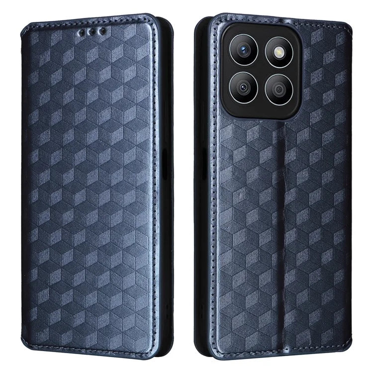 For Honor X8b 4G Wallet Case Magnetic Closing Leather Phone Cover