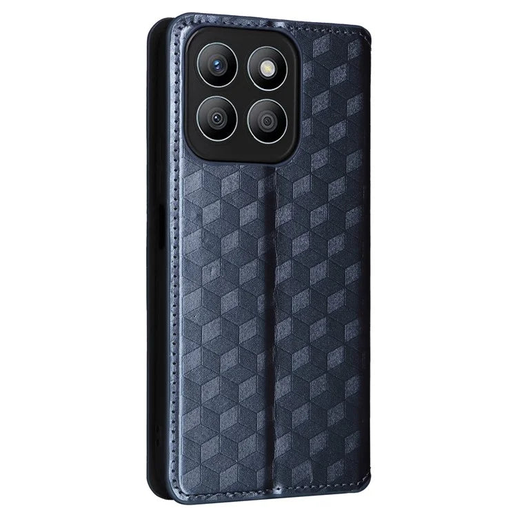 For Honor X8b 4G Wallet Case Magnetic Closing Leather Phone Cover