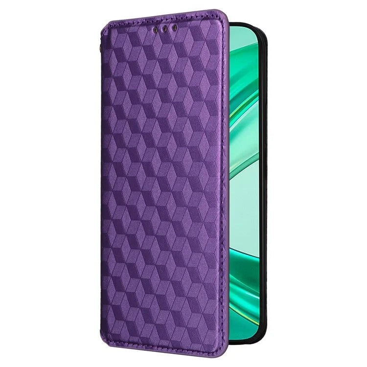 For Honor X8b 4G Wallet Case Magnetic Closing Leather Phone Cover