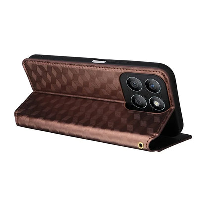 For Honor X8b 4G Wallet Case Magnetic Closing Leather Phone Cover