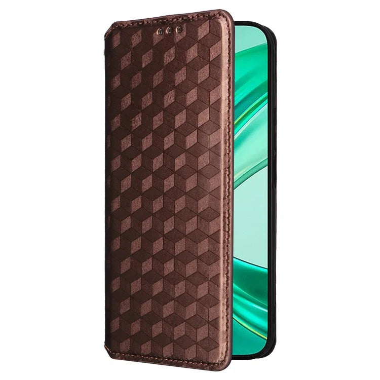 For Honor X8b 4G Wallet Case Magnetic Closing Leather Phone Cover