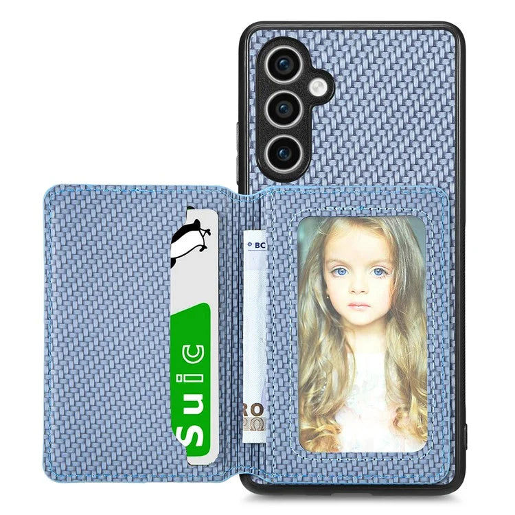 For Samsung Galaxy S23 FE Case RFID Blocking Card Slots Phone Cover