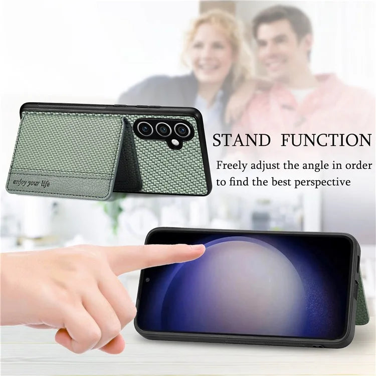 For Samsung Galaxy S23 FE Case RFID Blocking Card Slots Phone Cover
