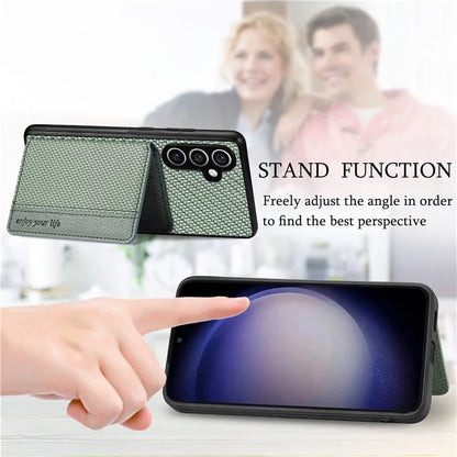 For Samsung Galaxy S23 FE Case RFID Blocking Card Slots Phone Cover