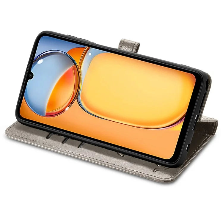 For Xiaomi Redmi 13C 4G / Poco C65 4G Wallet Case Phone Leather Cover Magnetic Clasp