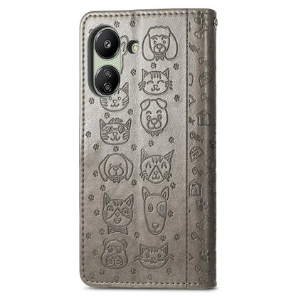 For Xiaomi Redmi 13C 4G / Poco C65 4G Wallet Case Phone Leather Cover Magnetic Clasp