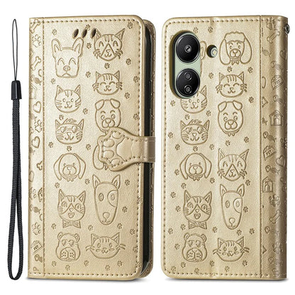 For Xiaomi Redmi 13C 4G / Poco C65 4G Wallet Case Phone Leather Cover Magnetic Clasp
