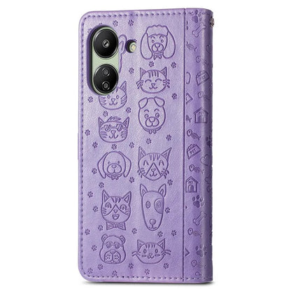For Xiaomi Redmi 13C 4G / Poco C65 4G Wallet Case Phone Leather Cover Magnetic Clasp
