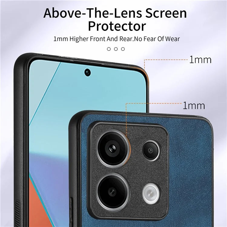 D2 For Xiaomi Redmi Note 13 Pro 5G / Poco X6 5G Phone Case with Ring Kickstand Anit-Fall Cover