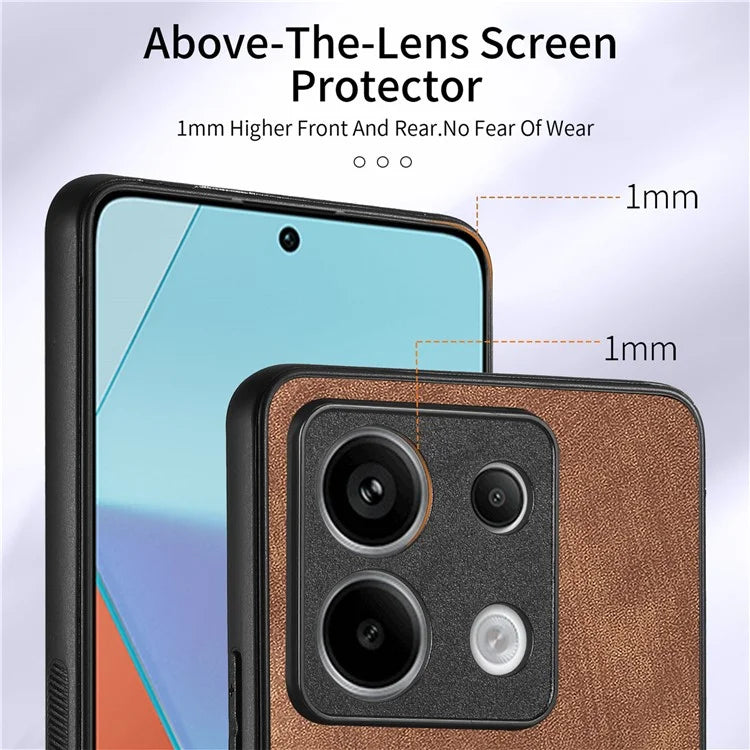 D2 For Xiaomi Redmi Note 13 Pro 5G / Poco X6 5G Phone Case with Ring Kickstand Anit-Fall Cover