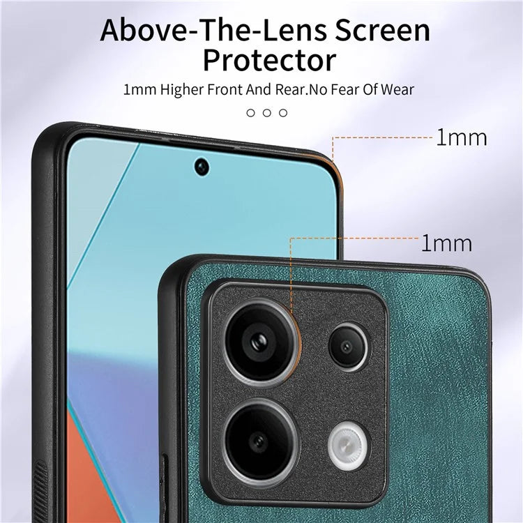 D2 For Xiaomi Redmi Note 13 Pro 5G / Poco X6 5G Phone Case with Ring Kickstand Anit-Fall Cover