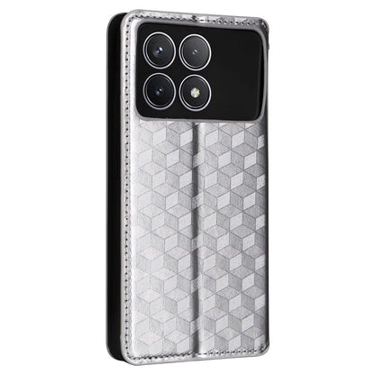 For Xiaomi Redmi K70 5G / K70 Pro 5G Leather Case Rhombus Pattern Flip Wallet Cover