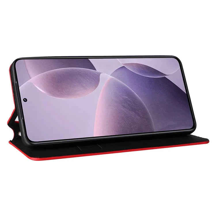 For Xiaomi Redmi K70 5G / K70 Pro 5G Leather Case Rhombus Pattern Flip Wallet Cover
