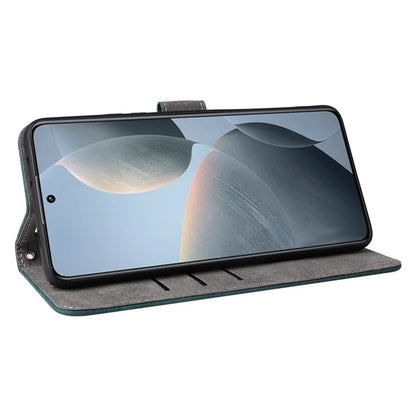 For Xiaomi Redmi K70E 5G / Poco X6 Pro 5G Wallet Case RFID Blocking Phone Cover with Hand Strap