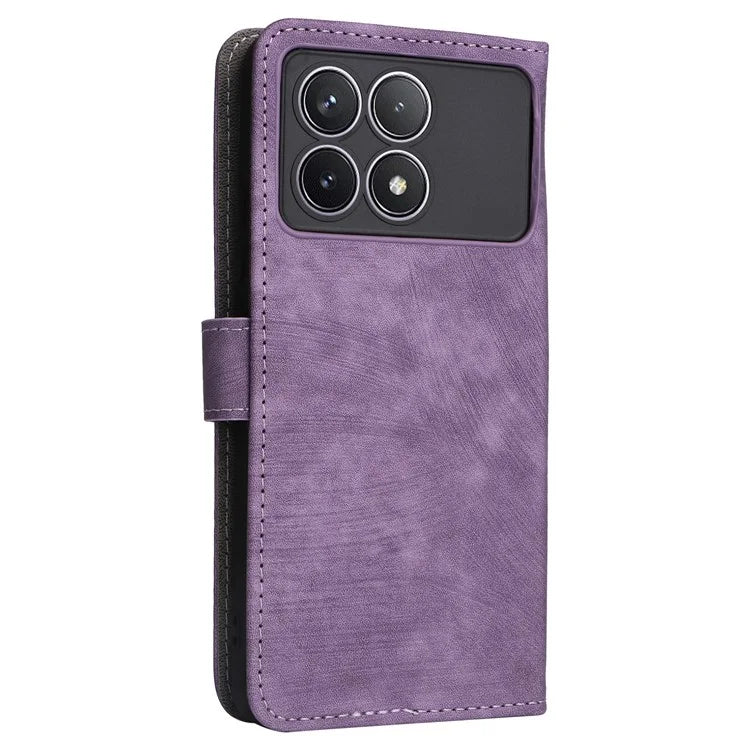 For Xiaomi Redmi K70 5G / K70 Pro 5G Leather Case with Strap RFID Blocking Phone Wallet