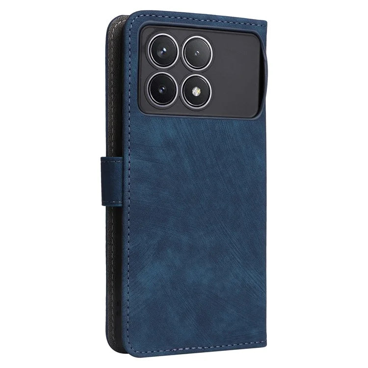 For Xiaomi Redmi K70 5G / K70 Pro 5G Leather Case with Strap RFID Blocking Phone Wallet