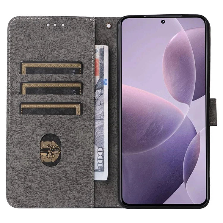 For Xiaomi Redmi K70 5G / K70 Pro 5G Leather Case with Strap RFID Blocking Phone Wallet